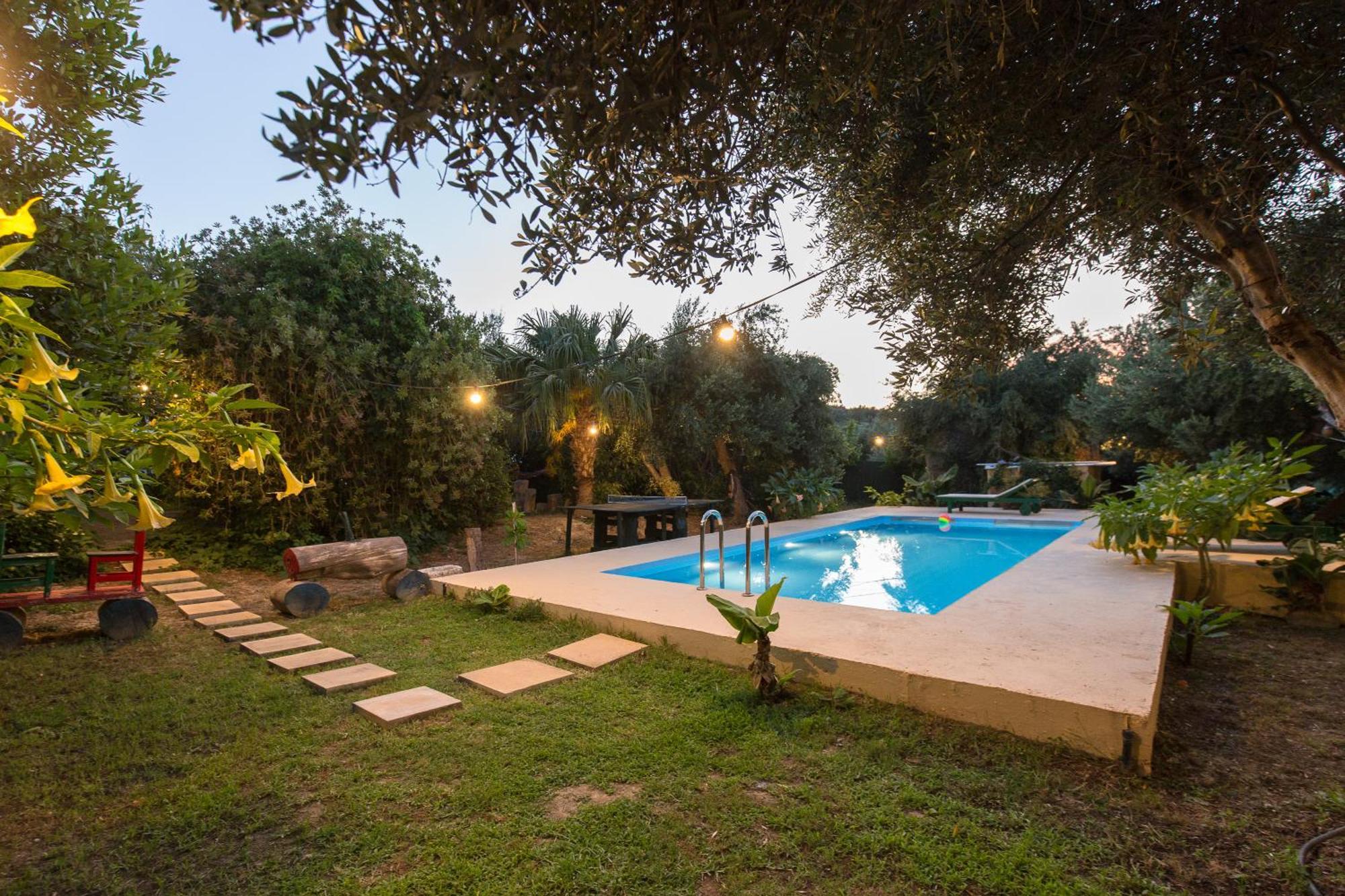 Апартаменты Sofiana'S Garden Retreat With Private Pool Dhrapanias Экстерьер фото