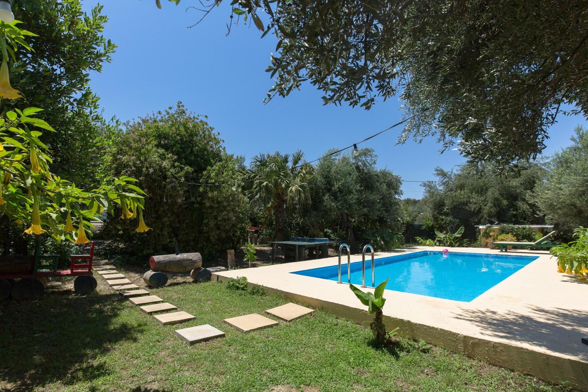 Апартаменты Sofiana'S Garden Retreat With Private Pool Dhrapanias Экстерьер фото