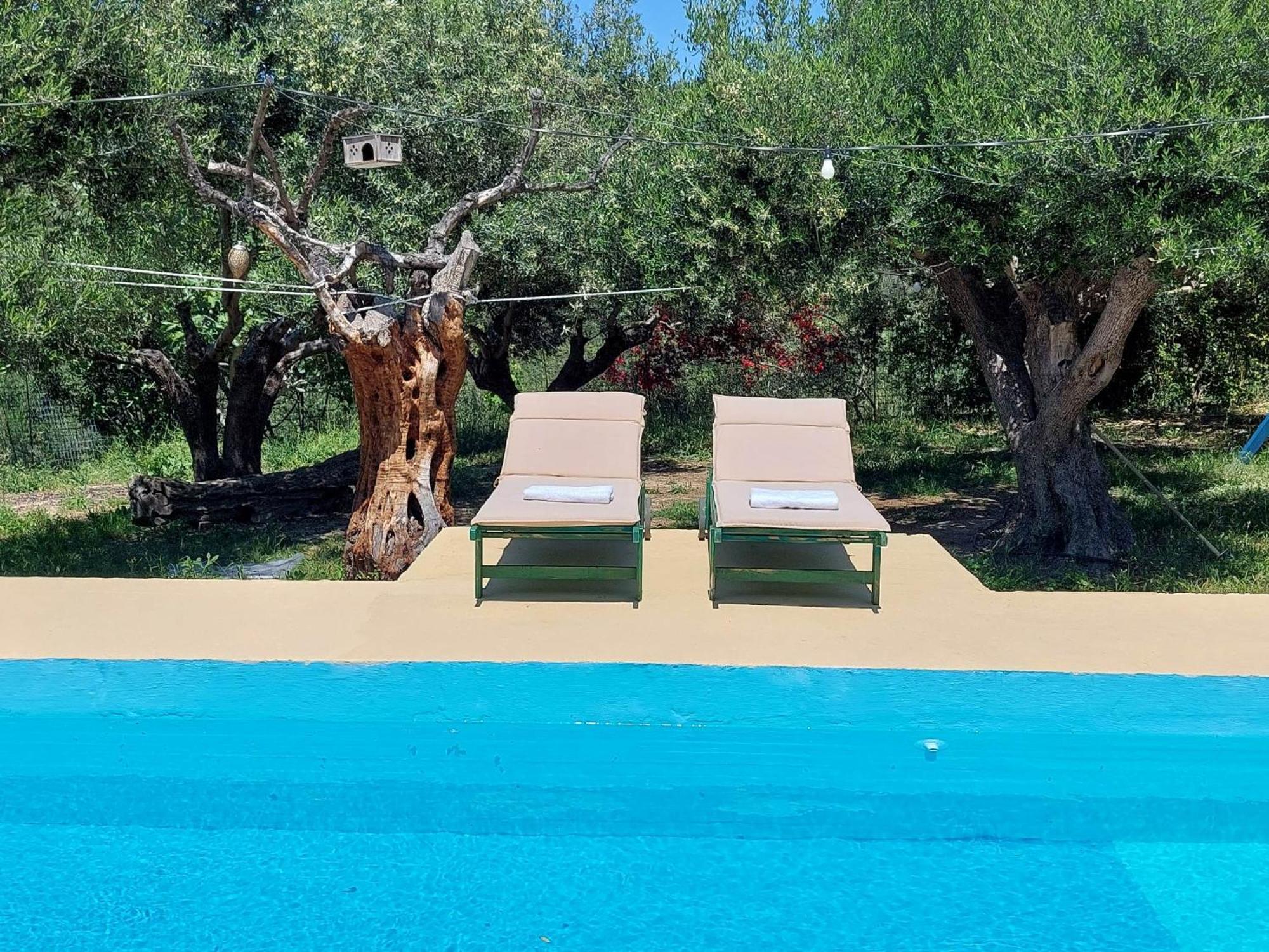 Апартаменты Sofiana'S Garden Retreat With Private Pool Dhrapanias Экстерьер фото
