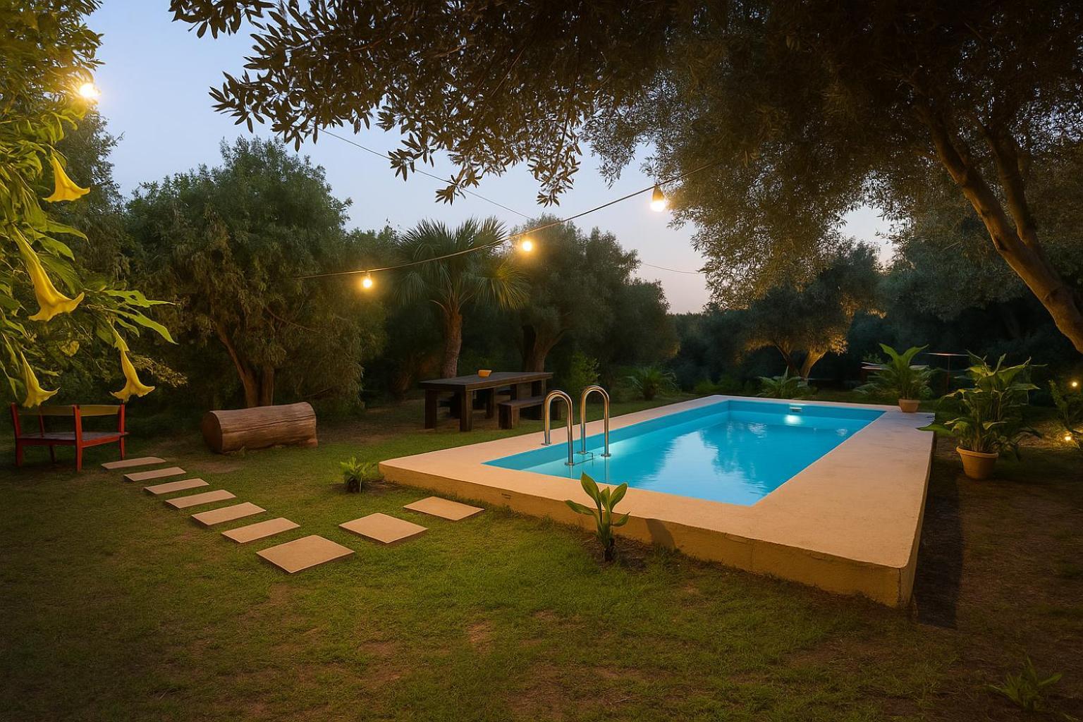 Апартаменты Sofiana'S Garden Retreat With Private Pool Dhrapanias Экстерьер фото